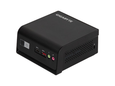 GIGABYTE GB-BTIP-N250 Black Ultra Compact Mini PC, Intel Processors N250, 4C, up