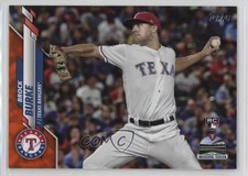 2020 Topps Wal-Mart Orange Border /99 Brock Burke #691 b4d