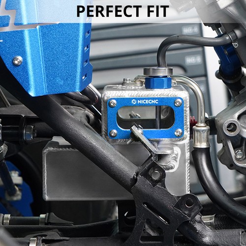 NICECNC 2.1L Oil Tank Reservoir Cooler Tank For Yamaha Raptor 700 700R 2013-2023 - Picture 2 of 12