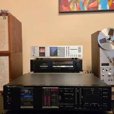 Nakamichi BX-2 Cassette Deck. NEAR MINT. Fully Serviced. Works Great. EXCELLENT