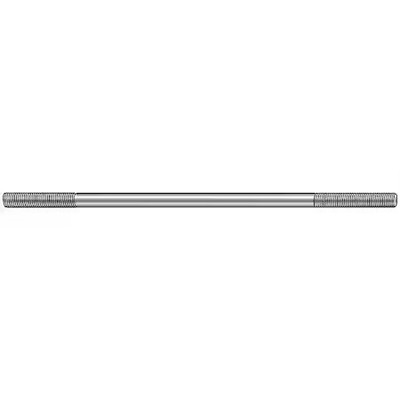 Double-End Threaded Rod, 1/2''-20 Thread To 1/2''-20 Thread, 30 In, Aluminum,