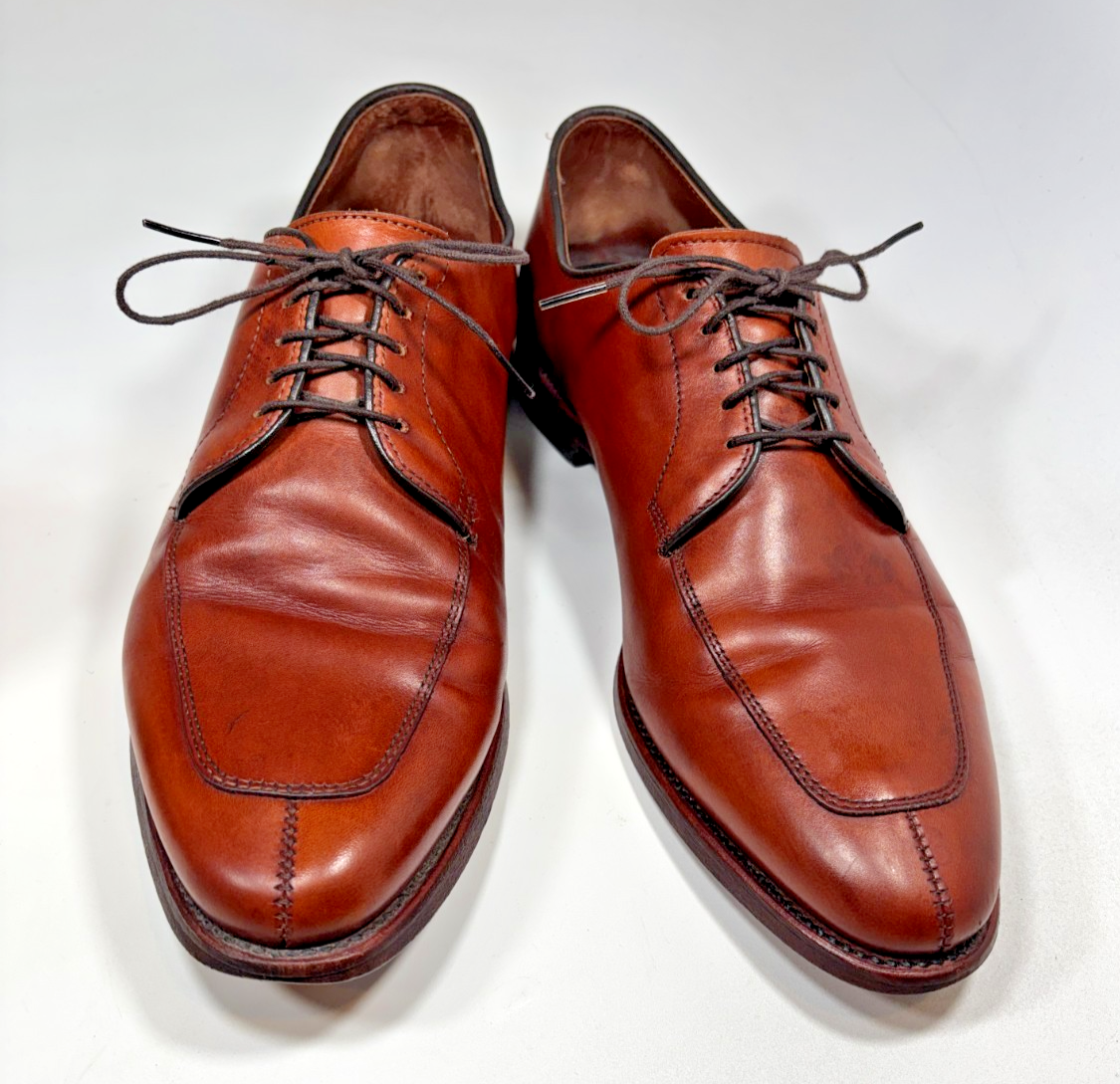 Allen Edmond Delray Split Toe Dress Shoes Allen Edmonds Delray Blucher Leather Split Toe Dress Shoes  main image 4