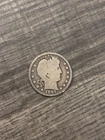 1897 Barber Head Quarter / Dime -  nice !!