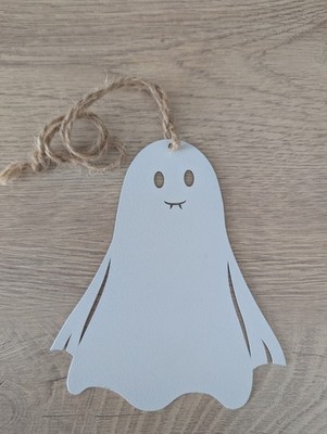 Halloween Deko Anhänger Boltze Weiß