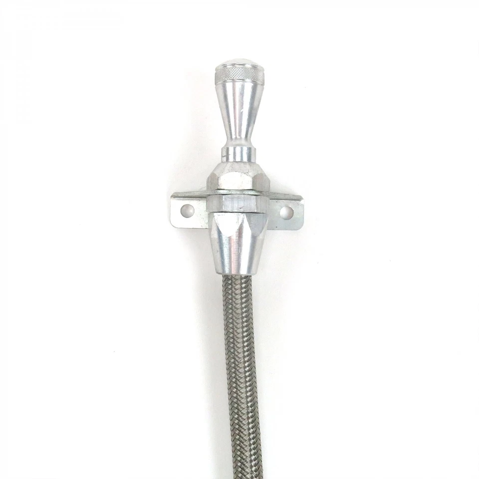 TH200 Billet/SS Trenza Bloqueo Transmisión Dipstick Firewall/Trans Mnt Lo último Foto 2 de 4