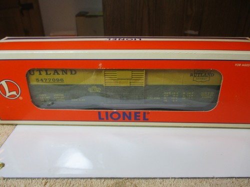 LIONEL 6-16811, TCA 1996 Museo Nacional de Tren de Juguete, Rutland Box Car #5477096 Nuevo en Caja | Zustand: New