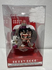 Kurt S. Adler Hand Crafted Glass Betty Boop Christmas Ornament Double Sided