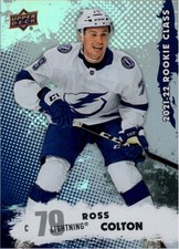 2021-22 Upper Deck '21-22 Rookie Commemorative Class #RC25 Ross Colton - HKY