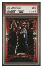 2019-20 Panini Prizm - Rookie Zion Williamson #248 Red Fast Break Prizm /125 RC