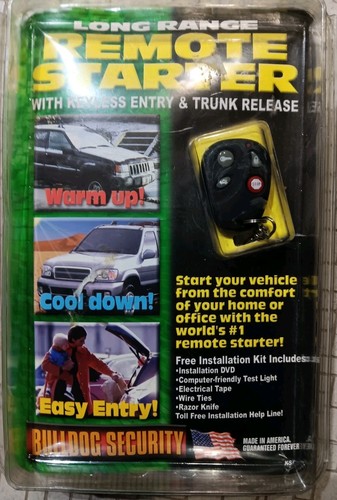 Bulldog Security Long Range Remote Starter Model RS700
