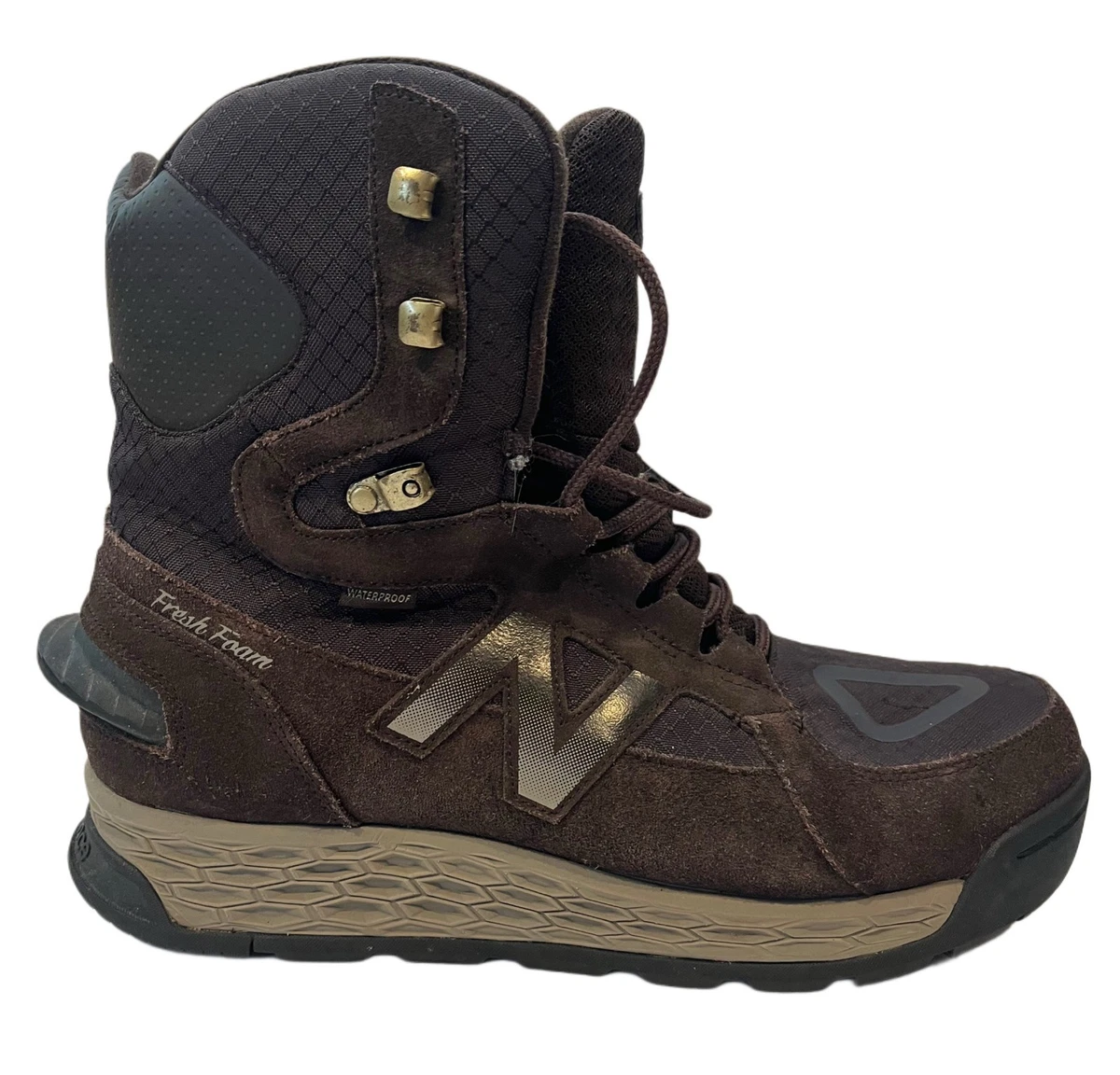 New Balance 1000 Mens Waterproof Hiking Boots 11 Black Outdoors Vibram Amazon.com: New Balance Calibre Composite Toe Work Boots for  main image 4