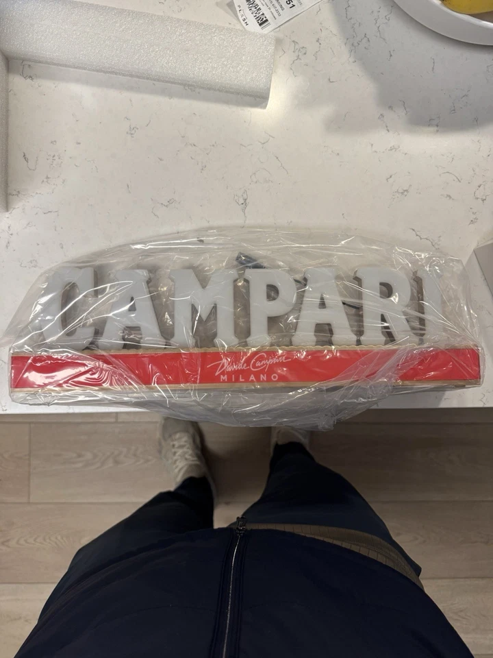 Letrero luminoso Campari Foto 2 de 4