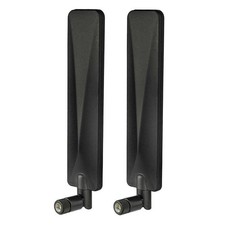2pcs 4G LTE 12dBi External SMA Male Antenna for Wireless Router Cellular E