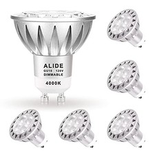 GU10 Led Bulbs 4000K Dimmable Natural MR16 GU10 (6 count) 4000k Natural White