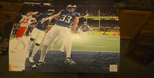 Hawkeye All American and Star Philadelphia Eagle Cooper DeJean Signed 16x20