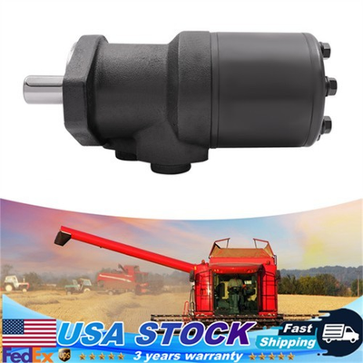 #ad 135RPM Hydraulic Motor Replacement Compact Hydraulic Motor High Torque Black $99.94