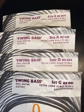 Rotosound Swing Bass Guitar Electric Strings Ex Long 34-36  Roundwound England