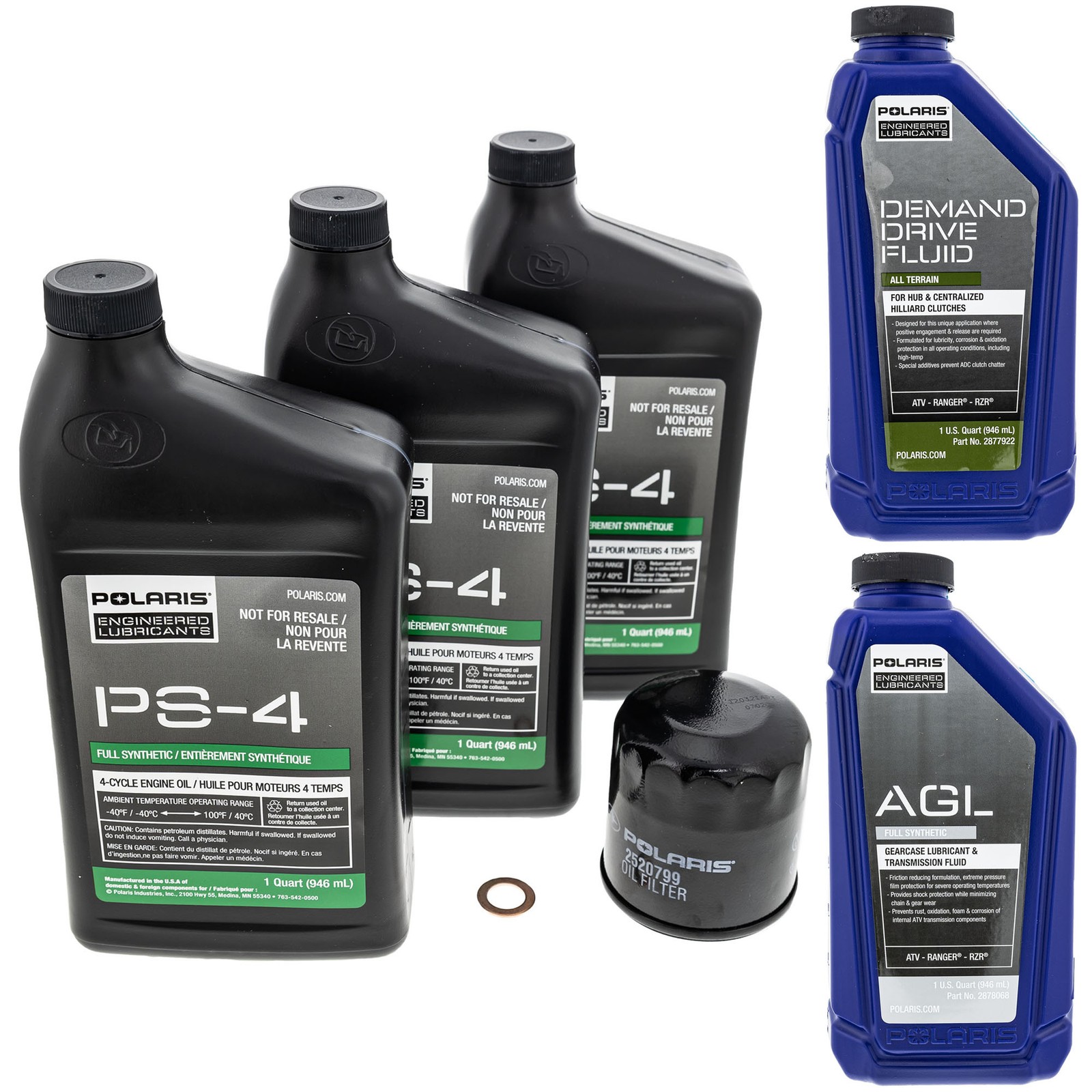 Change Kit Filter Agl Demand Sportsman 335 2520799