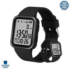 Digital Fitness Sport Watch with Pedometer  Sleep Monitor - No App Needed