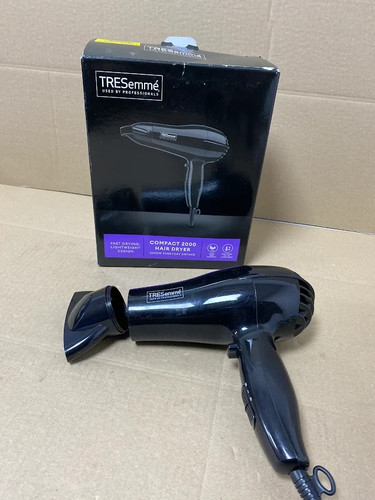 TRESemme Compact 2000W Haar DC Motor Trockner leicht & kompakt 2 Geschwindigkeiten schwarz