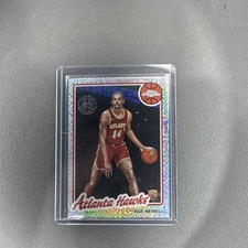 Topps Chrome Basketball Asa Newell Rookie #TC-AN 1980-81 Silver Pack Hawks