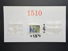 1000PCS Clear 1510 Reclosable  Mini Ziplock Bags 1.5"X1. 0" Apple Brand Baggie 