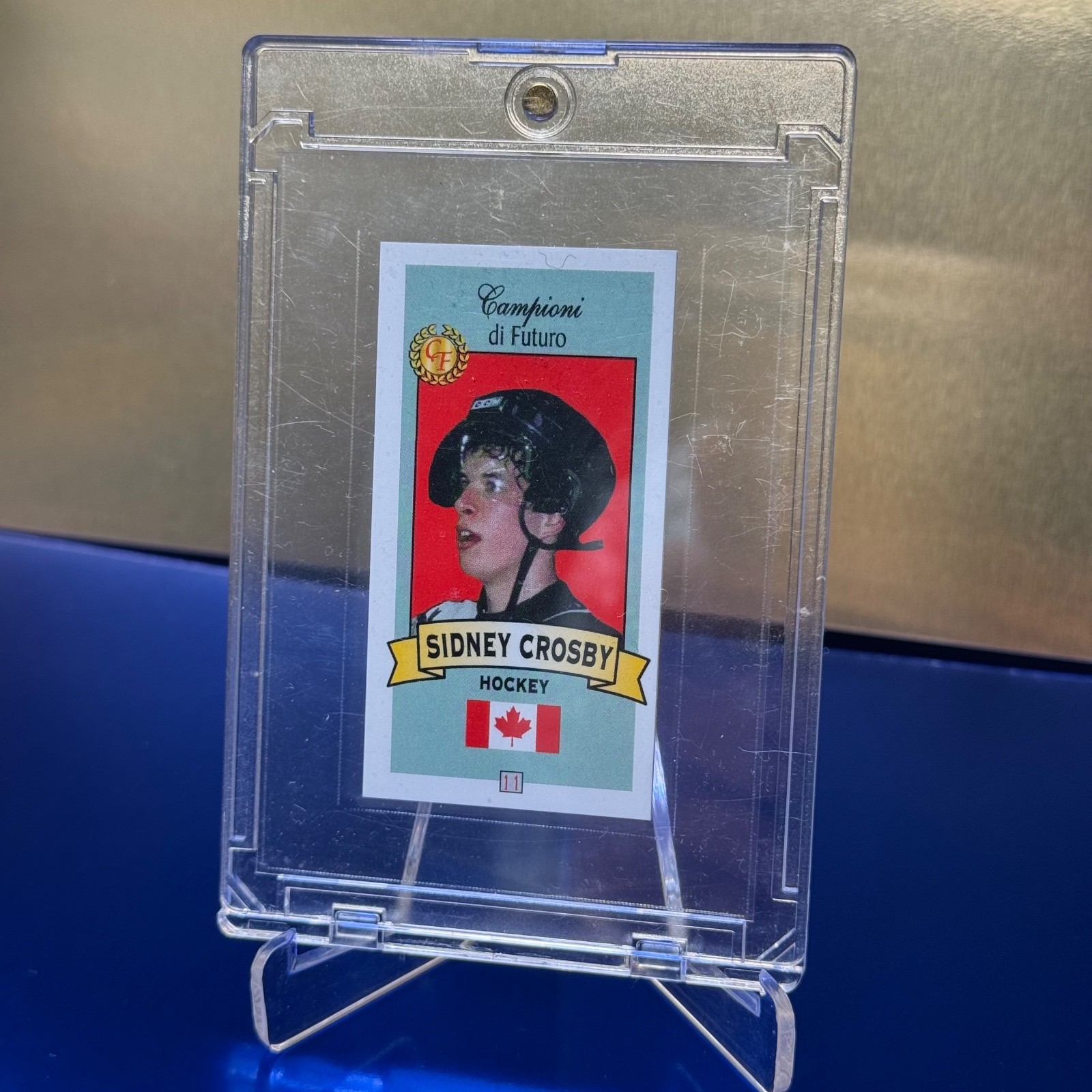 2003-04 Collezioni Firenze Campioni di Futuro - SIDNEY CROSBY #11 ROOKIE (RC)