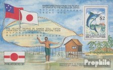Timbres samoa 1981 Mi Bloc 25 (complète edition) neuf avec gomme originale 1981 