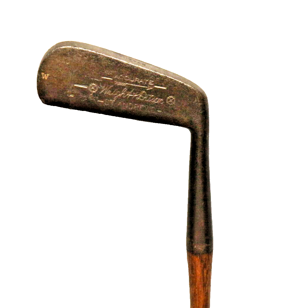 Antique Wright & Ditson Accurate St. Andrews Hickory Wood Shaft 35