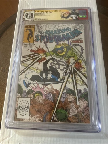 Amazing Spider-Man #299 - CGC 9.8 (Yellow Label) Todd McFarlane Signed (1988)