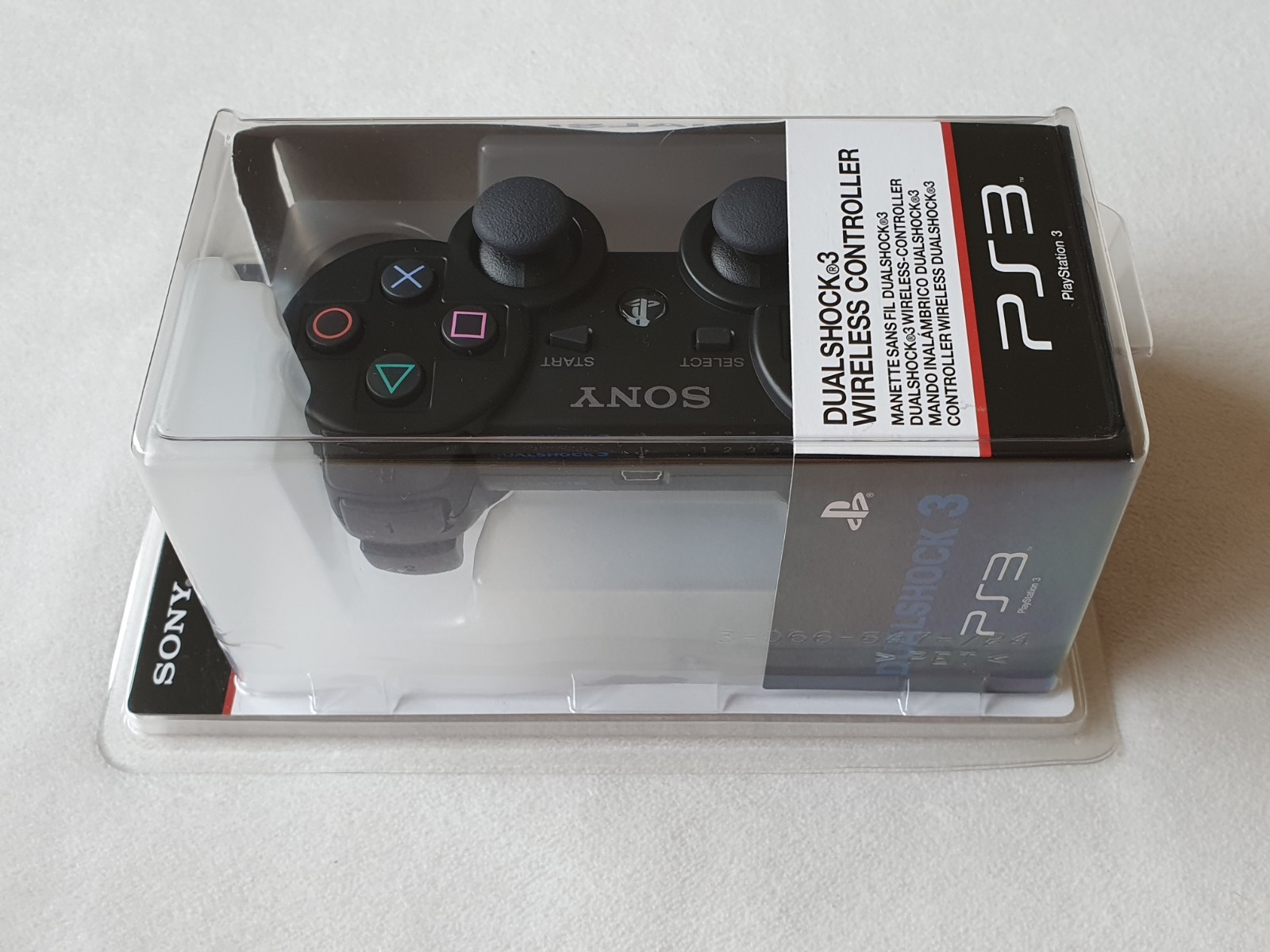 NEU OVP Original Sony PlayStation PS3 Dualshock 3 Controller Schwarz Black 2010