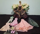 Vintage 1960's Swirl Ponytail Barbie #6-7 w/ Extra Doll Clothes-Some are Barbie