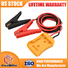 6FT Jump Starter 12AWG Jumper Cables Charger Adapter for 18V 20V DeWalt Battery