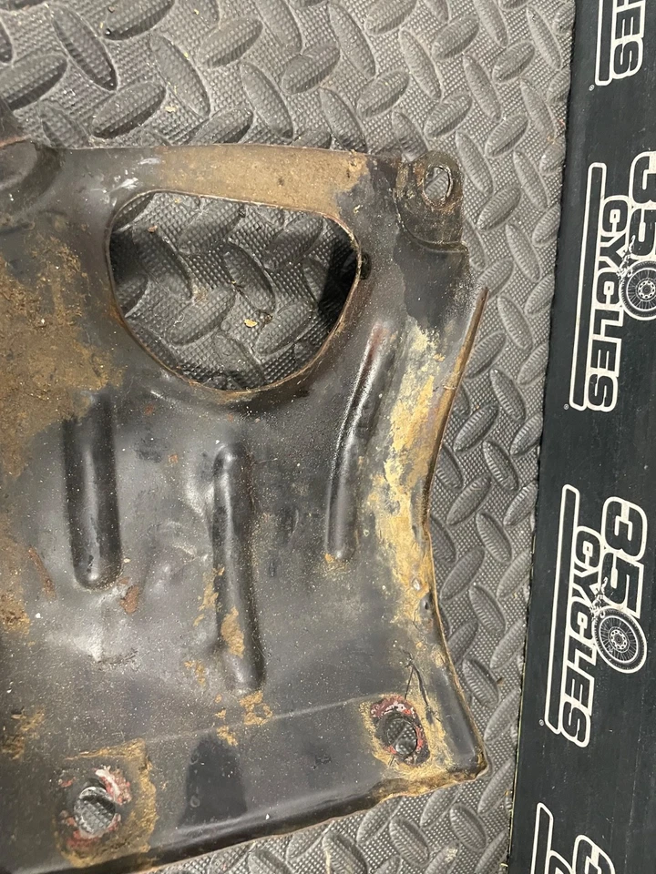 Honda Sl125 Sl 125 1973 placa de deslizamiento Foto 2 de 4