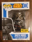 Funko Pop! Star Wars - Darth Vader 01 - Metallic/chrome - Hot Topic Exclusive