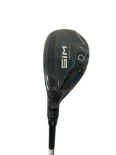 LEFT HANDED NEW TaylorMade Sim2 #3-19.5* Rescue, Blue Tensei AV 80 Stiff Flex