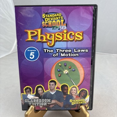 The Standard Deviants Interactive  DVD Physics Part 2 - The Three Laws of Motion