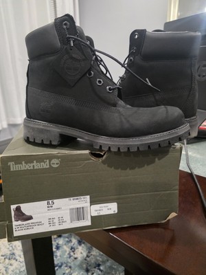 Timberland Premium 6 IN Waterproof Boot Black Nubuck