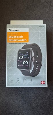 Denver SWC-156BKMK3 Bluetooth Smart Watch NEUWARE!