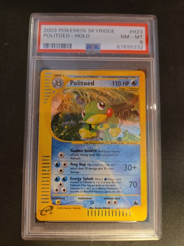 Politoed graded PSA 8 for sale on eBay