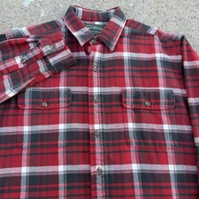 Vintage Polo Country Ralph Lauren Plaid Flannel Longsleeve Shirt Size Large Men