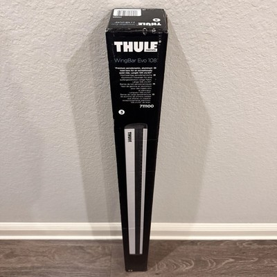 Thule WingBar Evo 108 cm Roof Bars 711100 (43'' inches / 2 Pack) Aluminium, NEW