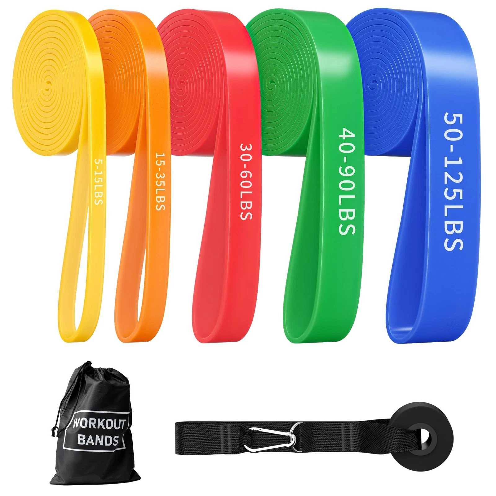 Resistance Bands, Pull Up Bands, Pull Up Assistance Bands Set for Men & , Exe...