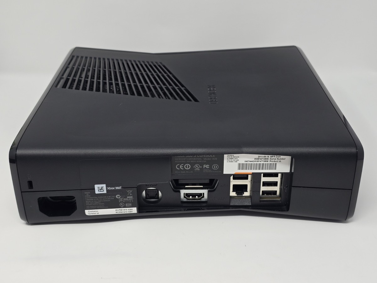 BLAAK - (本体)Xbox 360 250GB バリューパック Xbox360 S 250GB(リキッドブラック)同梱版(R9G-00143) 日本マイクロソフト Microsoft Xbox 360 S Console 250GB - Black | GameStop
