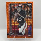 2025 Topps Chrome Football Orange Geometric Refractor Kirk Cousins #13