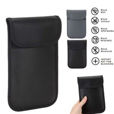 Car Key Signal Blocker Faraday Pouch Bag RFID Blocking Case for Fob Protection