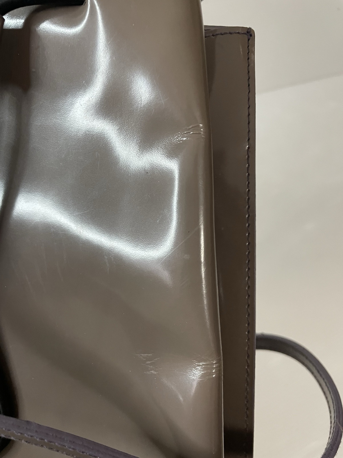 Furla Small Structured Backpack Purple Mauve Leat… - image 6