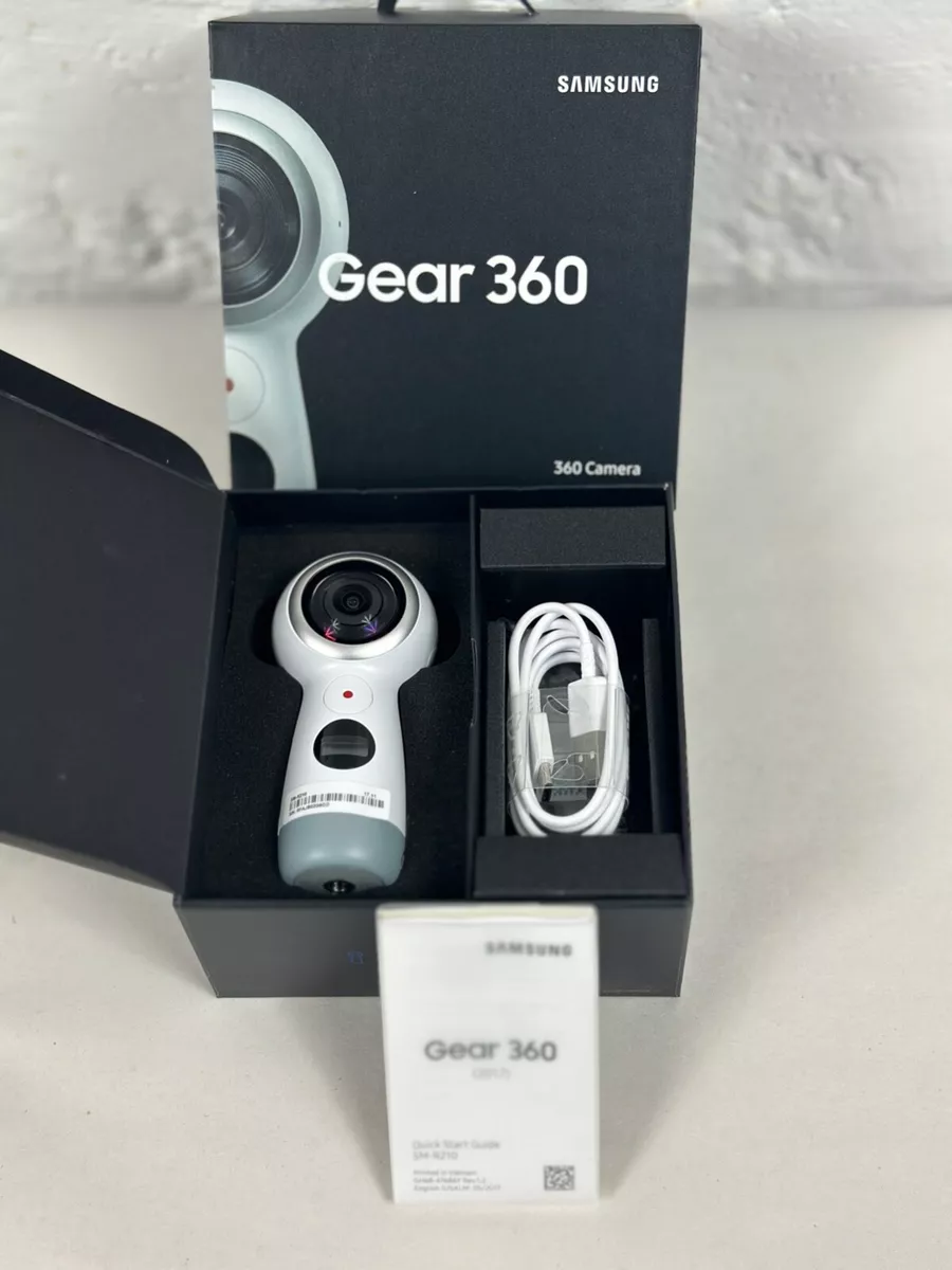 Samsung Gear 360 Real 360° High Resolution VR Camera (US Version with  Warranty)