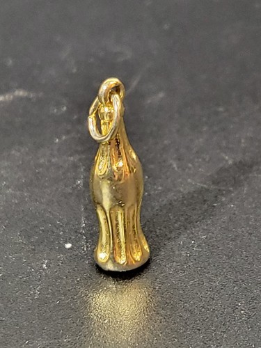 Vintage Chapado en Oro Coca Cola Botella Dije/Colgante 1" Alto - Imagen 3 de 5