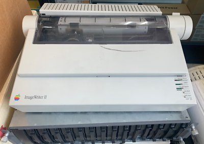 🚩 Vintage Very Rare Apple ImageWriter II Model# A9M0320 Made in